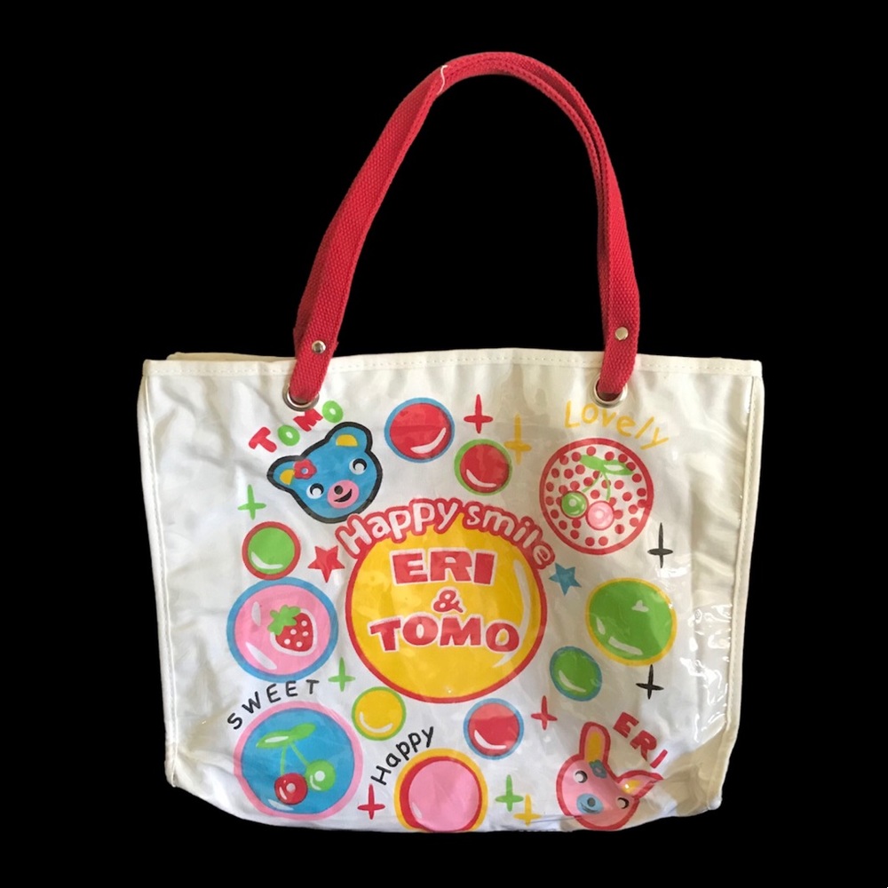 Kawaii “Happy Smile” Large Tote New.